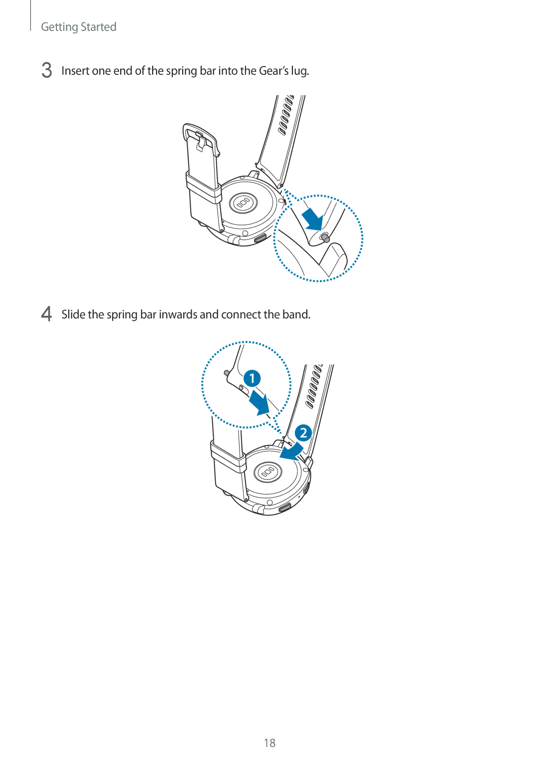 Samsung SM-R600NZKAEUR, SM-R600NZKADBT, SM-R600NZBADBT, SM-R600NZBAXEF, SM-R600NZKAXEF, SM-R600NZKAITV manual Getting Started 