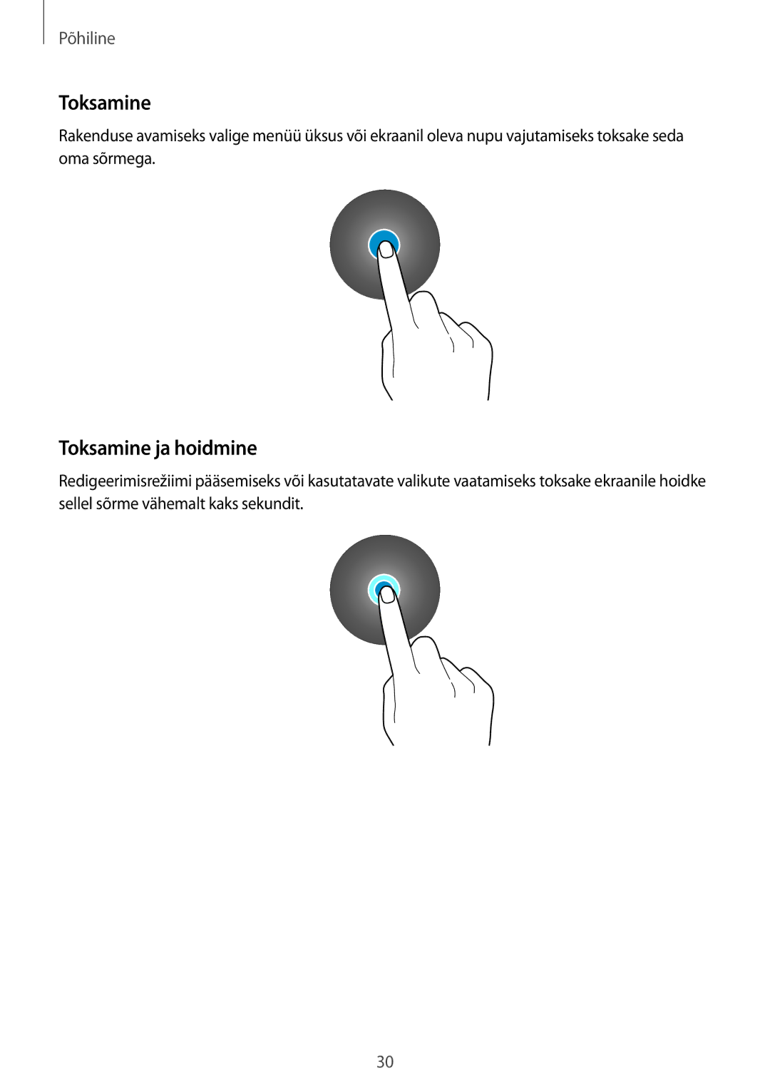 Samsung SM-R600NZKASEB, SM-R600NZBASEB manual Toksamine ja hoidmine 