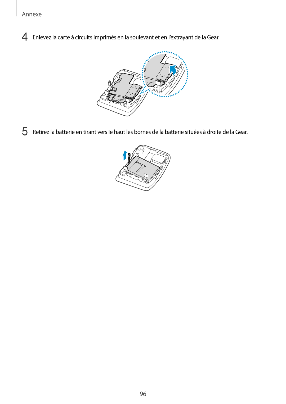 Samsung SM-R7500ZKAXEF, SM-R7500ZWAXEF manual Annexe 