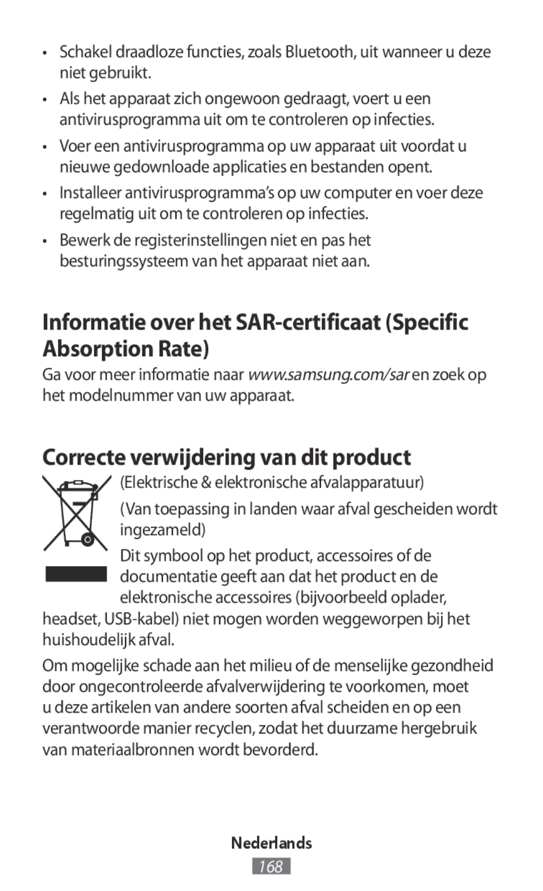 Samsung SM-R770NZSANEE, SM-R770NZSADBT, SM-R760NDAADBT, SM-R770NZSAXEF, SM-R760NDAAXEF, SM-R770NZSAXJP manual Nederlands 