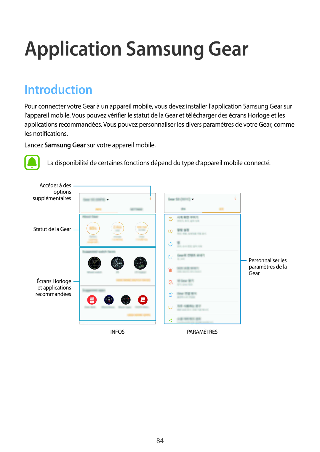 Samsung SM-R770NZSAXEF, SM-R760NDAAXEF manual Application Samsung Gear, Introduction 