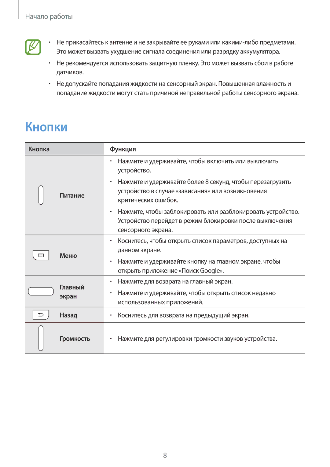 Samsung SM-T111NDWASEB, SM-T111NYKASEB, SM-T111NBGASER, SM-T111NDWASER, SM-T111NPIASER, SM-T111NYKASER, SM-T111NLYASER Кнопки 