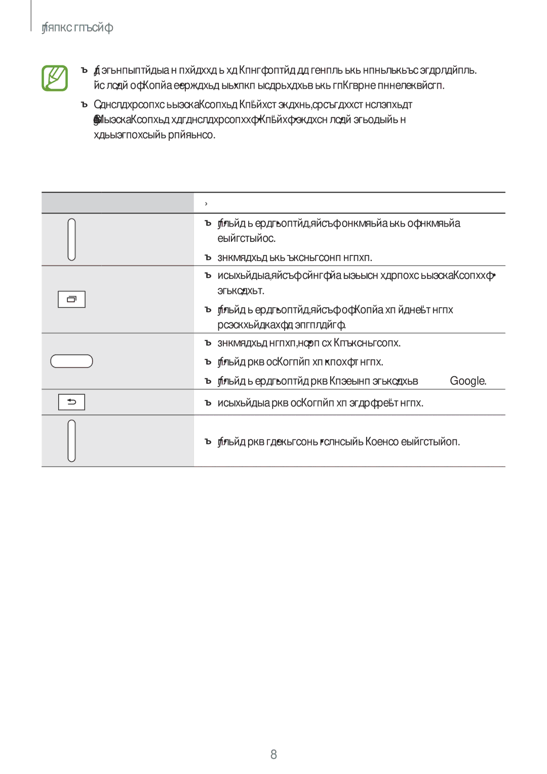 Samsung SM-T113NDWASEB, SM-T113NYKASEB, SM-T113NDWASER, SM-T113NYKASER manual Кнопки, Недавно 