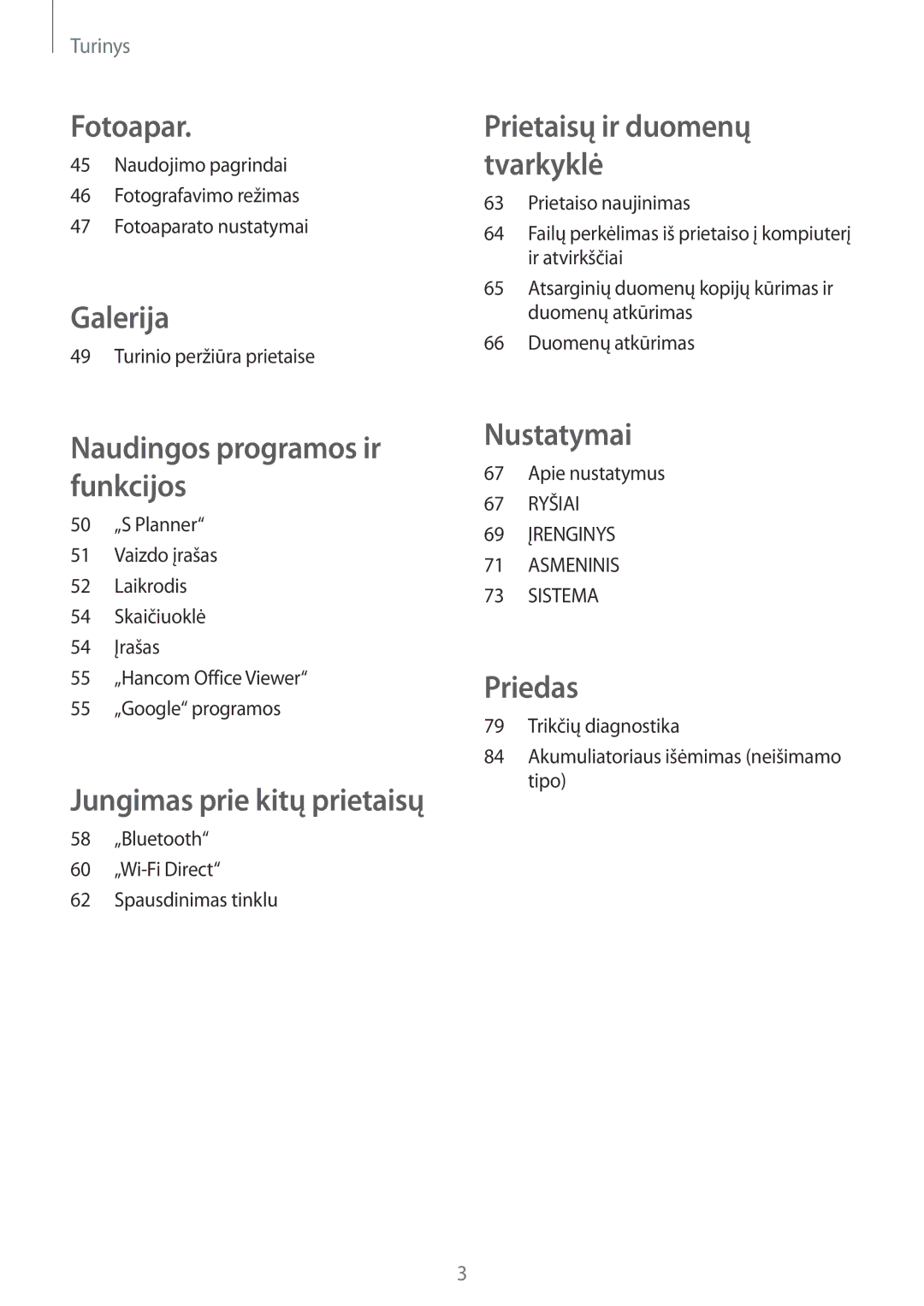 Samsung SM-T113NYKASEB, SM-T113NDWASEB manual Fotoapar 