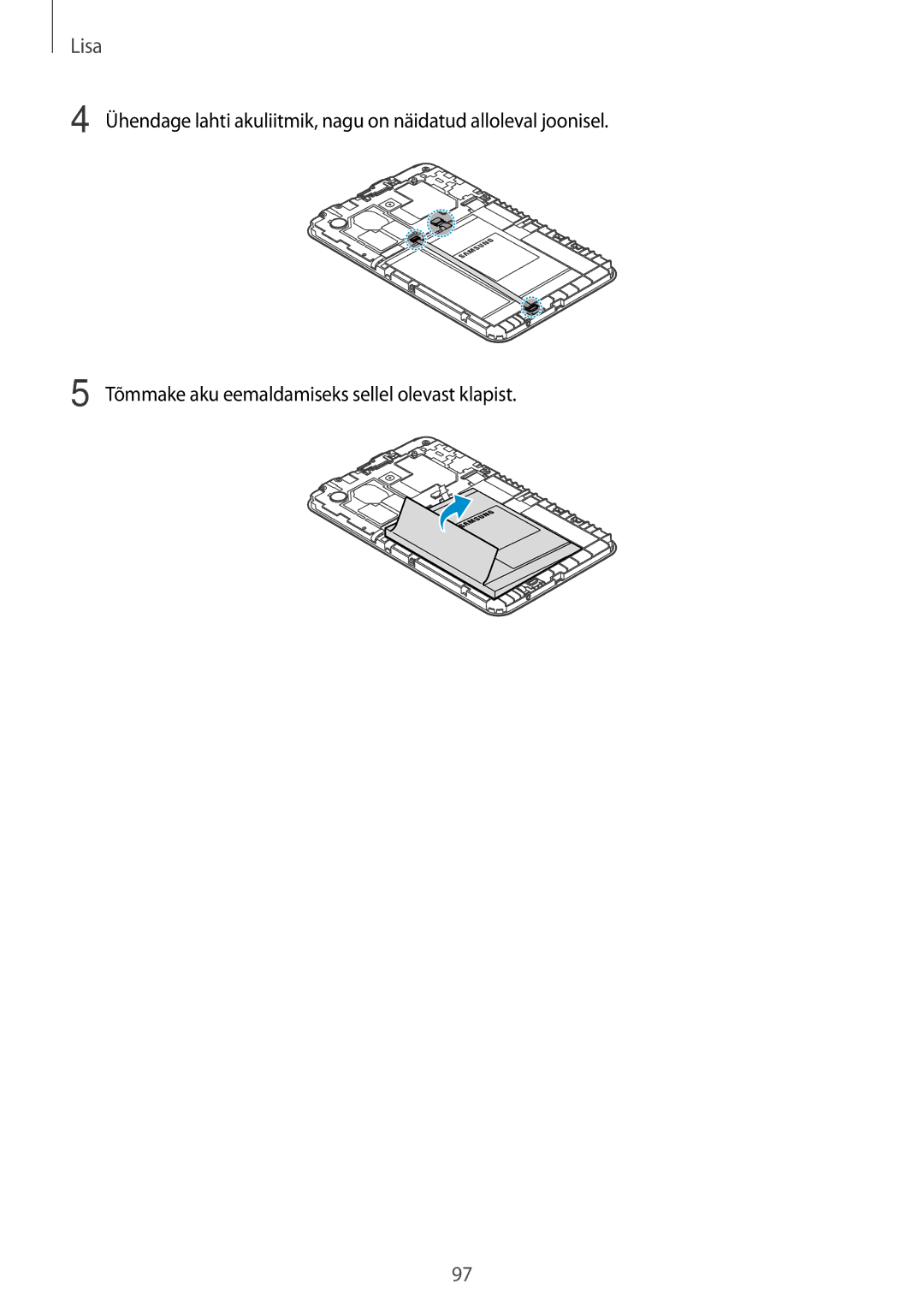 Samsung SM-T116NDWASEB, SM-T116NYKASEB manual Lisa 