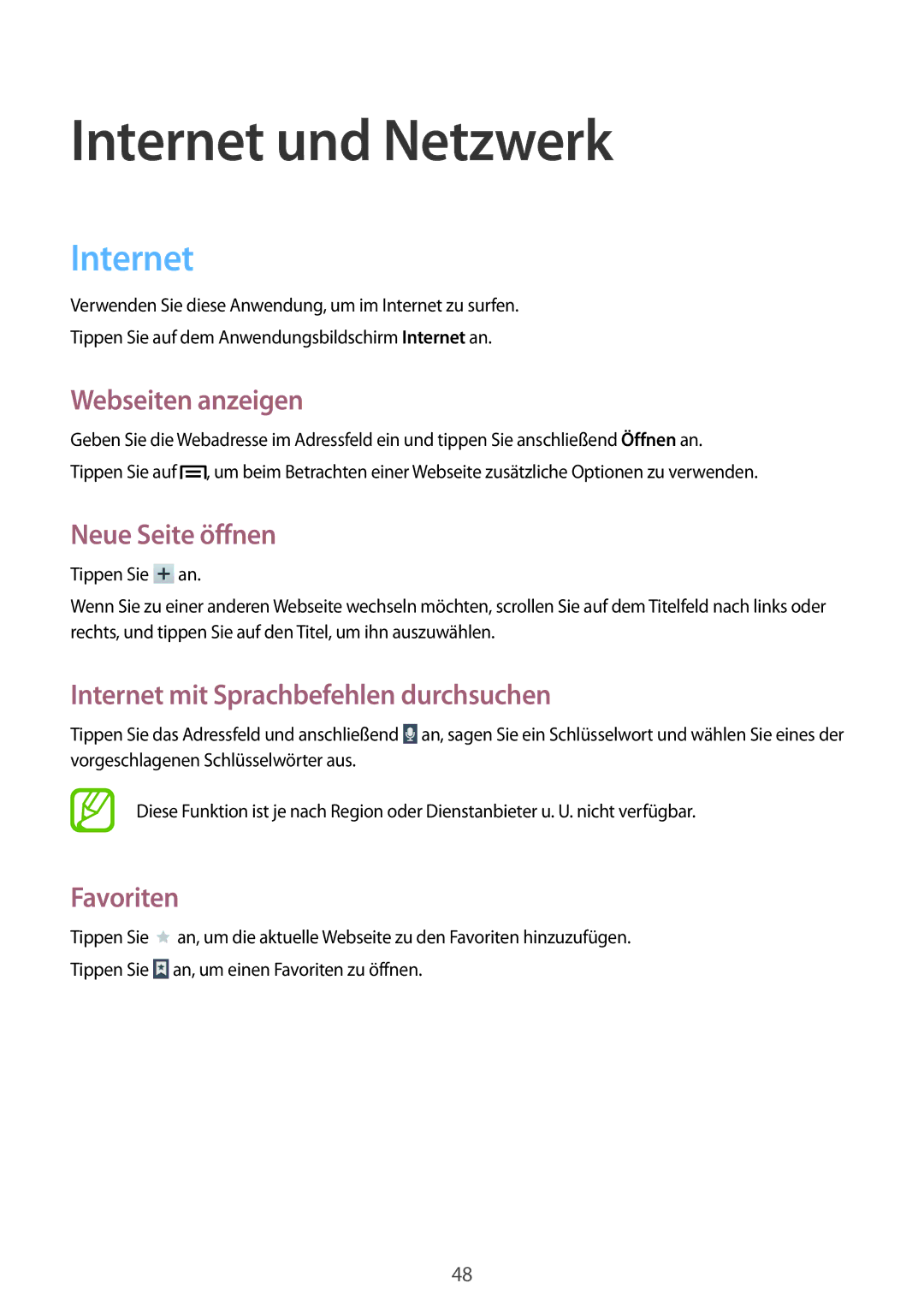 Samsung SM-T2100ZWATUR, SM-T2100ZWAATO, SM-T2100GNAATO, SM-T2100MKADBT, SM-T2100ZWEATO, SM-T2100ZWZDBT Internet und Netzwerk 