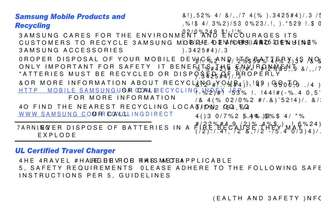 Samsung SMT210RZWYXAR, SM-T210RGNYXAR, SM T210R Samsung Mobile Products and Recycling, UL Certified Travel Charger, 158 