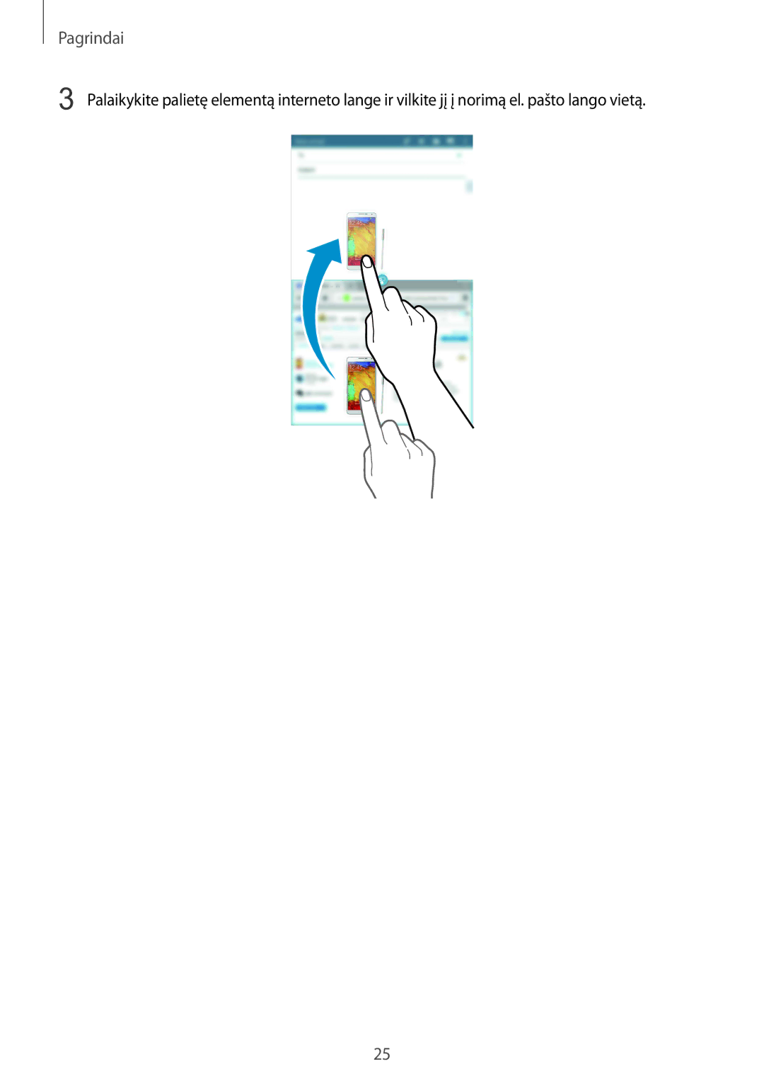 Samsung SM-T230NYKASEB, SM-T230NZWASEB manual Pagrindai 