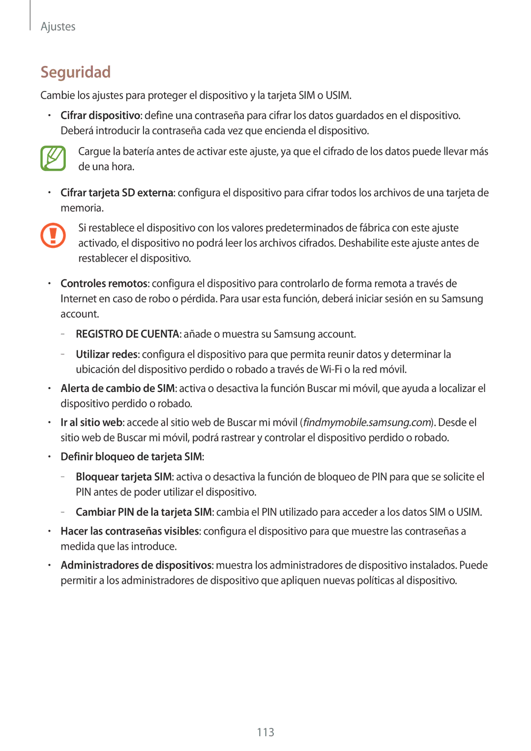 Samsung SM-T235NZWAPHE, SM-T235NZWAXEF, SM-T235NYKAPHE manual Seguridad, Definir bloqueo de tarjeta SIM 