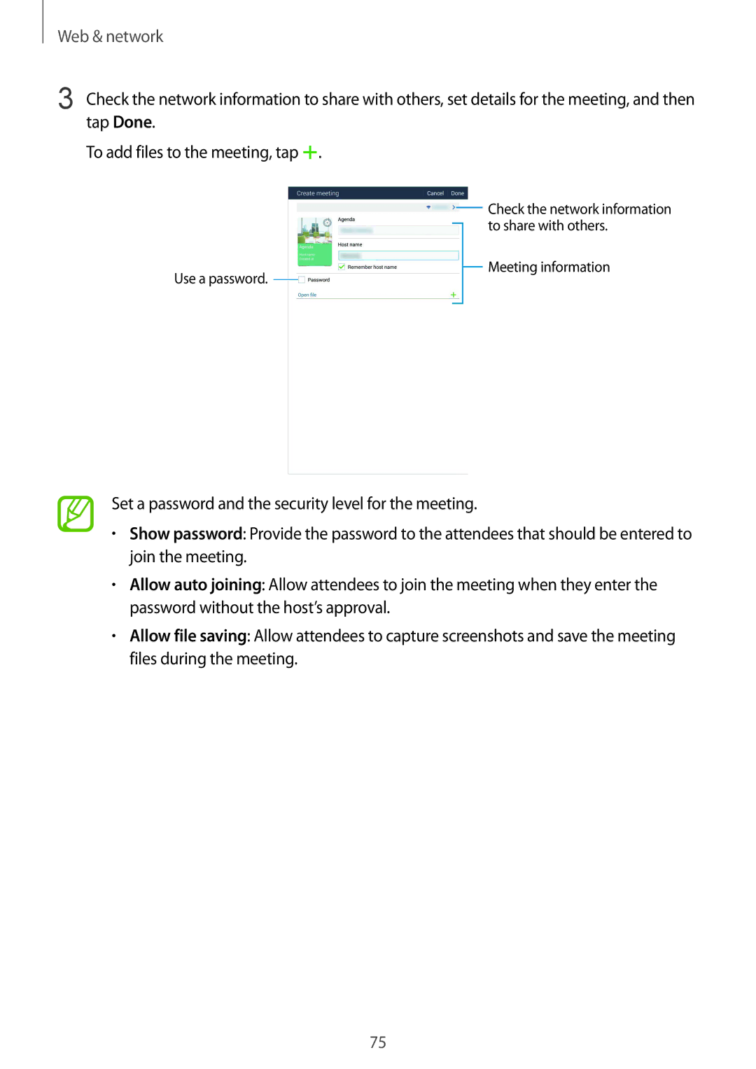 Samsung SM-T325NZWAEGY, SM-T325NZKAKSA, SM-T325NZKAEGY, SM-T325NZWAXSG, SM-T325NZWAKSA manual To share with others 