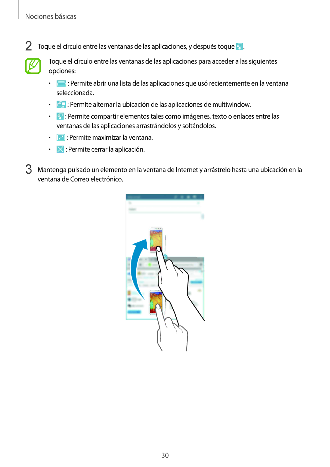 Samsung SM-T325NZWAPHE, SM-T325NZKAPHE manual Nociones básicas 