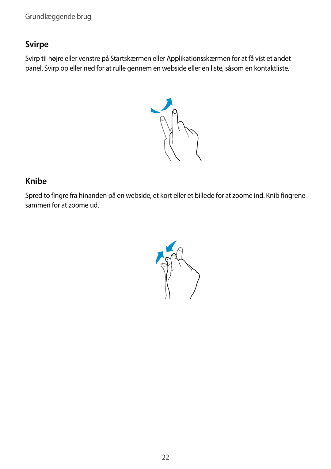 Samsung SM-T335NZWANEE, SM-T335NYKANEE, SM-T335NDWANEE manual Svirpe, Knibe 