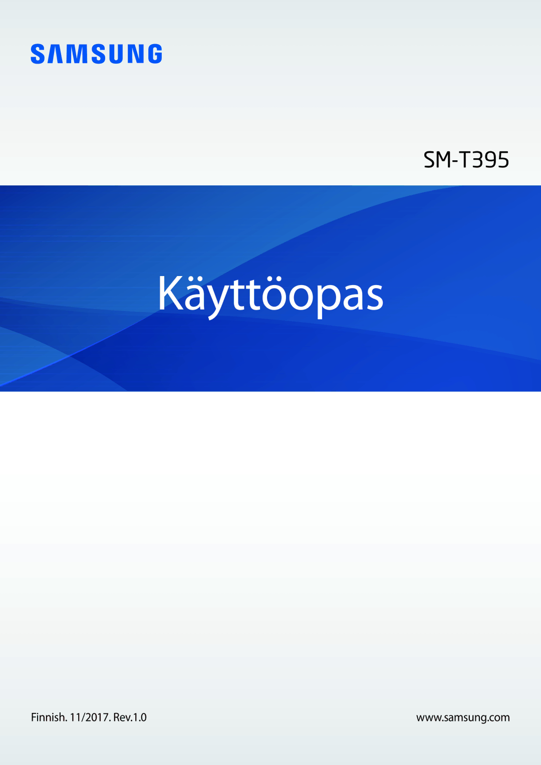 Samsung SM-T395NZKANEE manual Käyttöopas 