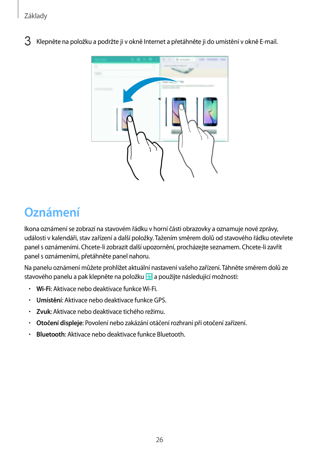 Samsung SM-T533NZWAXSK, SM-T533NZWAAUT, SM-T533NYKAAUT, SM-T533NZWAXEH, SM2T533NYKAXEZ, SM-T533NYKAXEZ, SM-T533NZWAXEZ Oznámení 