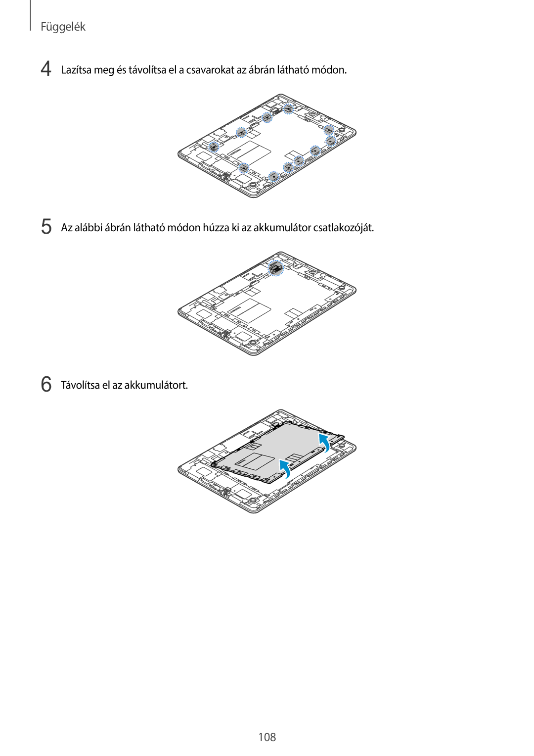 Samsung SM-T555NZKAXEH manual 108 