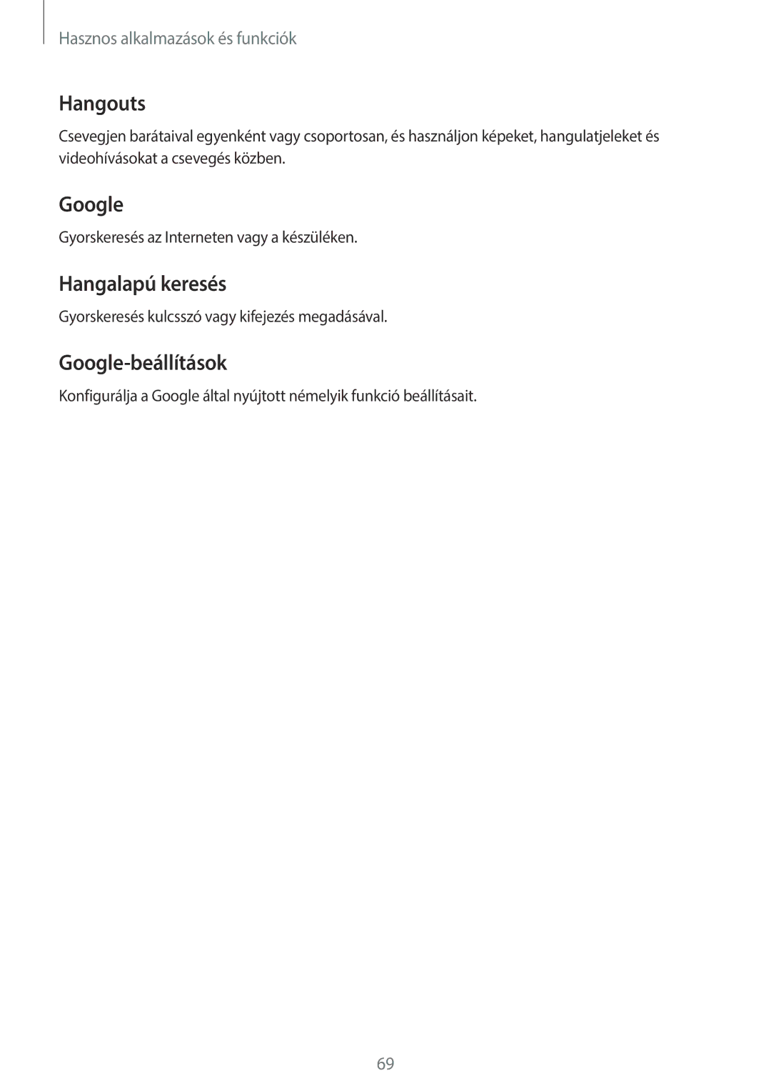 Samsung SM-T555NZKAXEH manual Google 