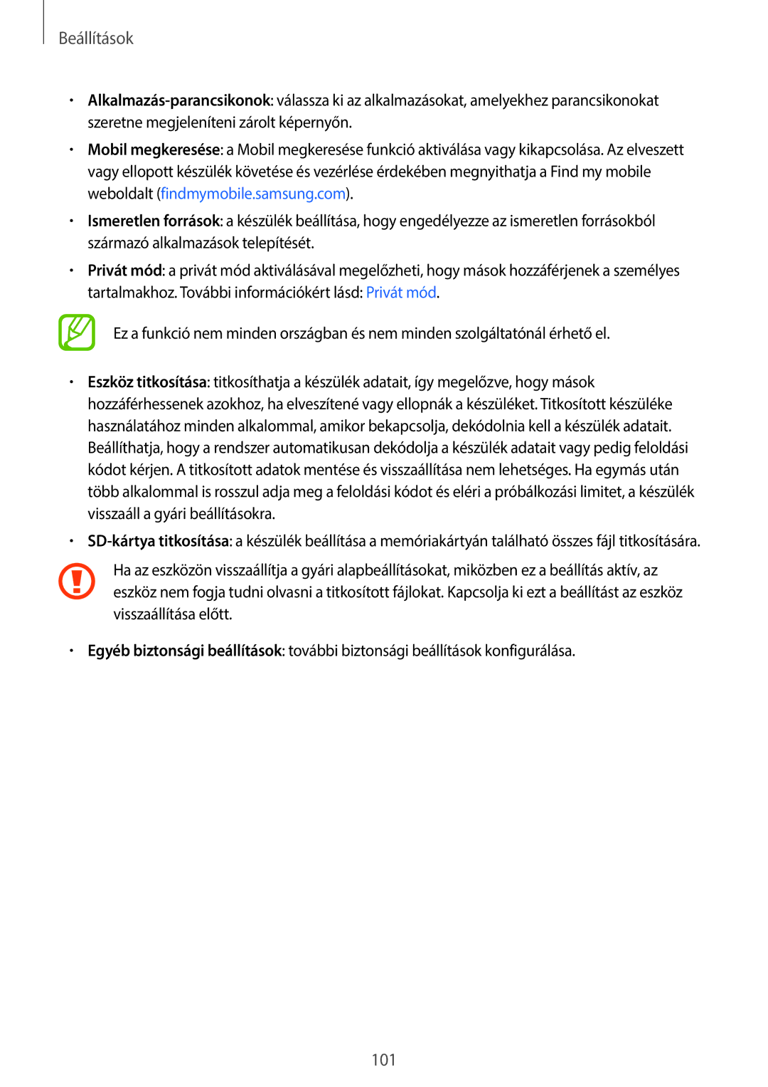 Samsung SM-T555NZKAXEH manual 101 