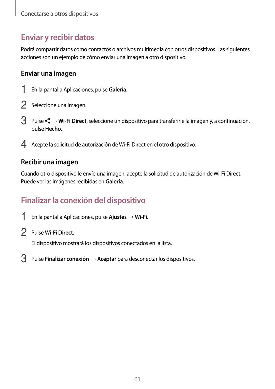 Samsung SM-T560NZKAPHE, SM-T560NZWAPHE manual Finalizar la conexión del dispositivo 