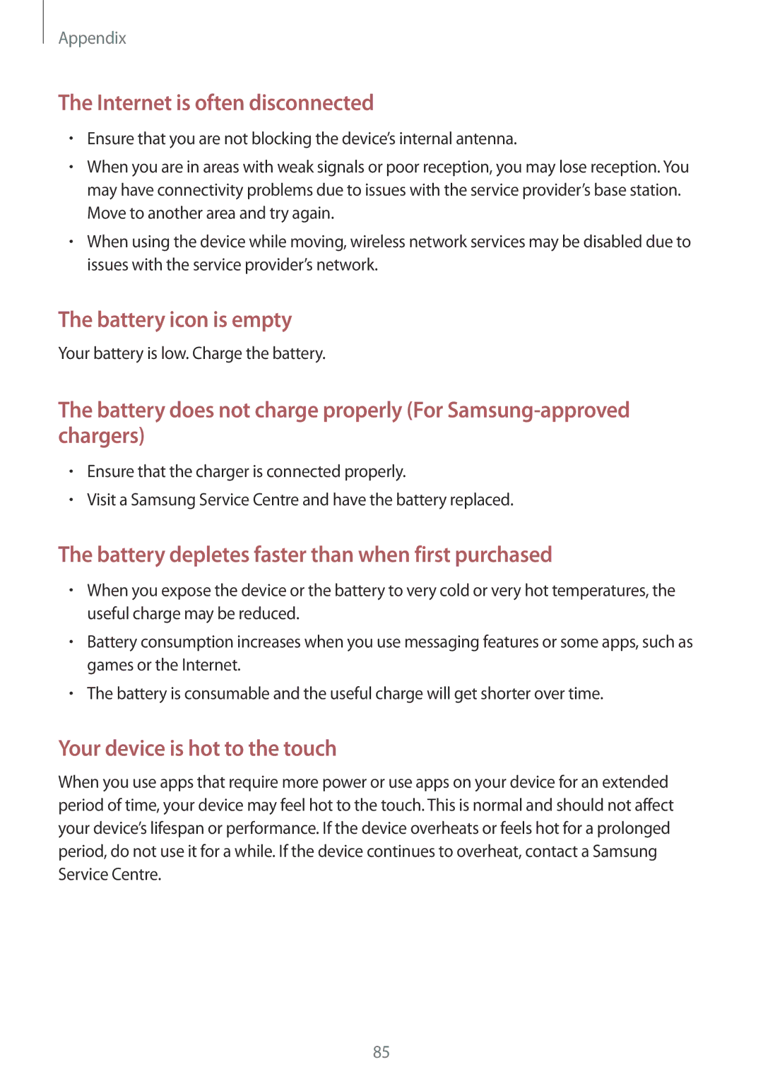 Samsung SM-T580NZKENEE, SM-T580NZKADBT, SM-T580NZWADBT, SM-T580NZKEDBT, SM-T580NZWEDBT, SM-T580NZWAXEF Battery icon is empty 