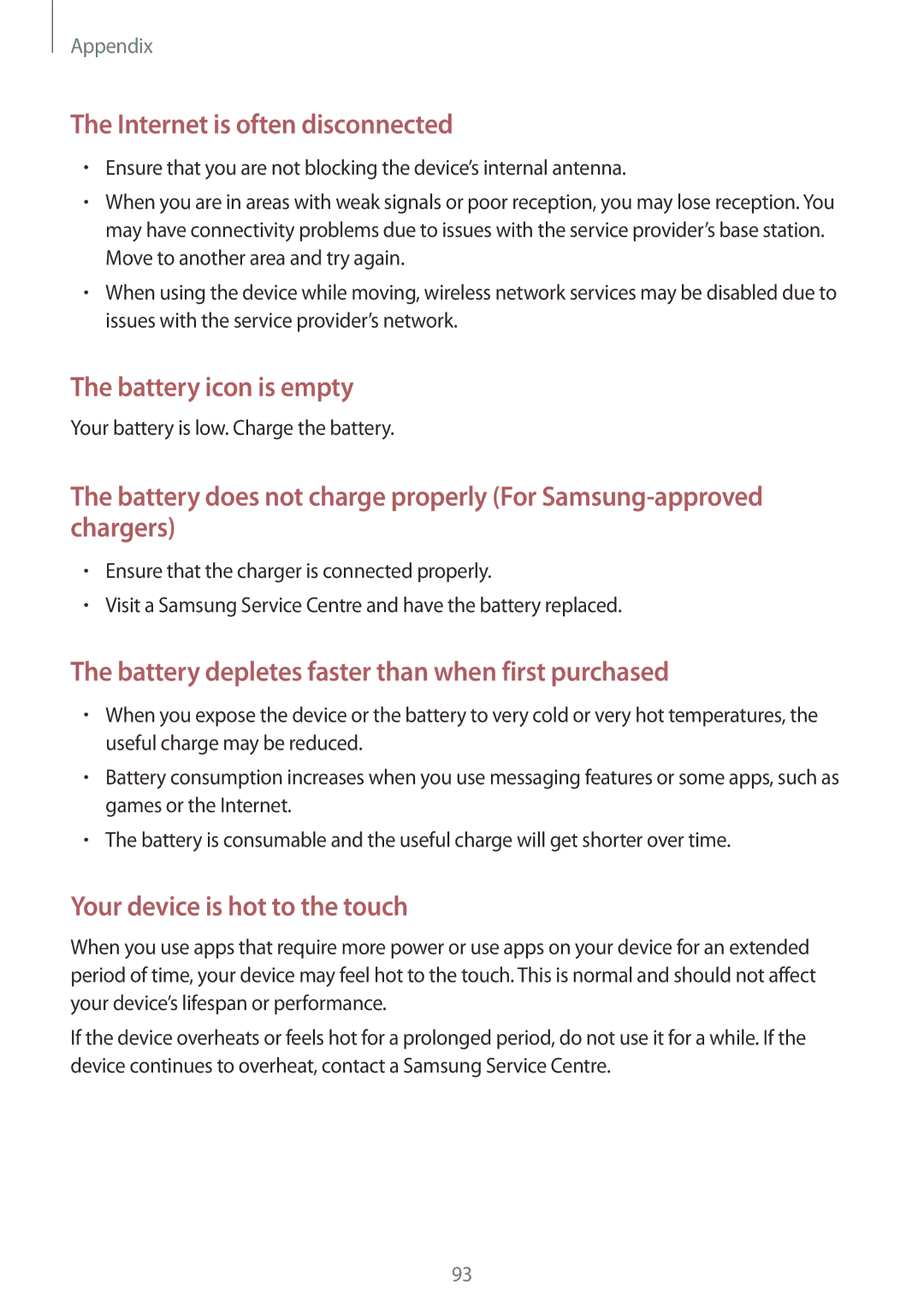 Samsung SM-T580NZKAILO, SM-T580NZKADBT, SM-T580NZWADBT, SM-T580NZKEDBT, SM-T580NZWEDBT, SM-T580NZWAXEF Battery icon is empty 