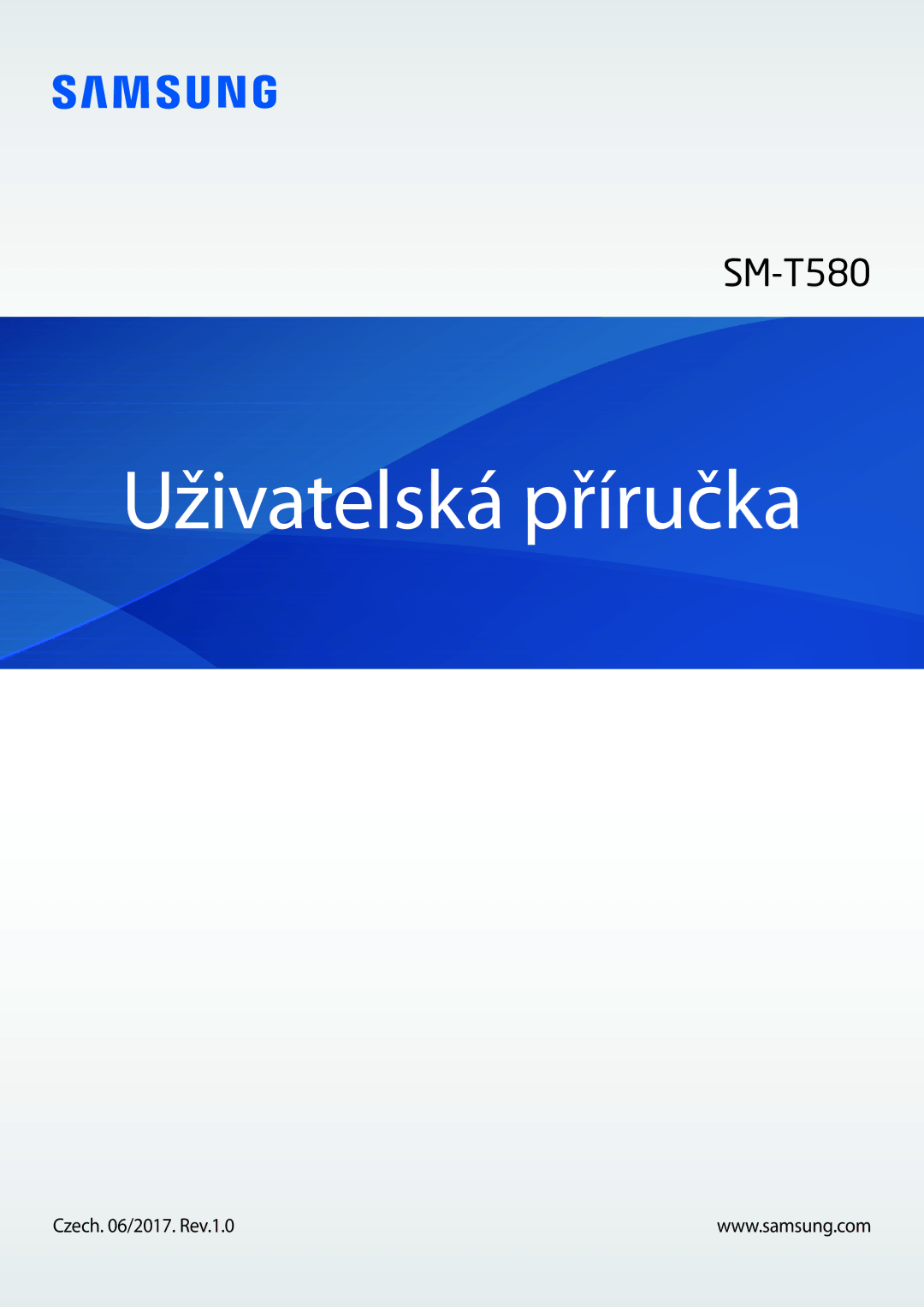 Samsung SM-T580NZAEXEZ, SM-T580NZKEXEZ manual Uživatelská příručka 