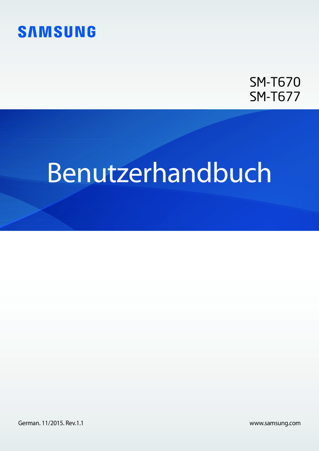 Samsung SM-T670NZKADBT, SM-T670NZWADBT manual Benutzerhandbuch 