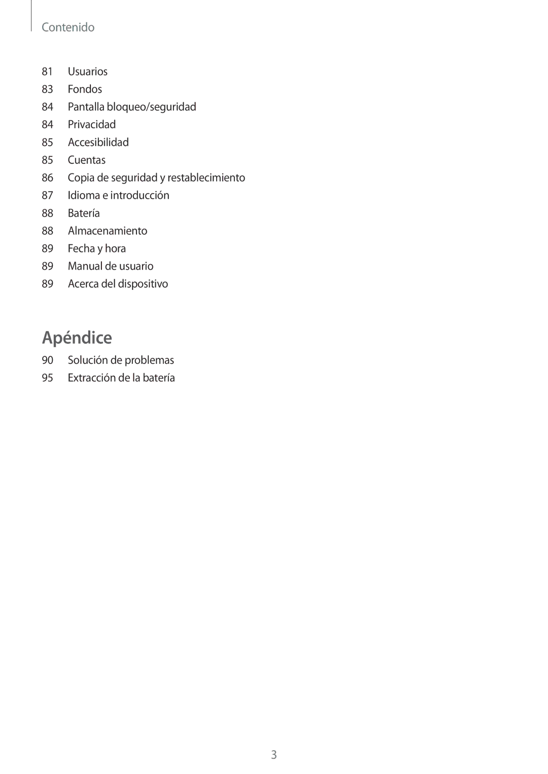 Samsung SM-T670NZWAPHE manual Apéndice 