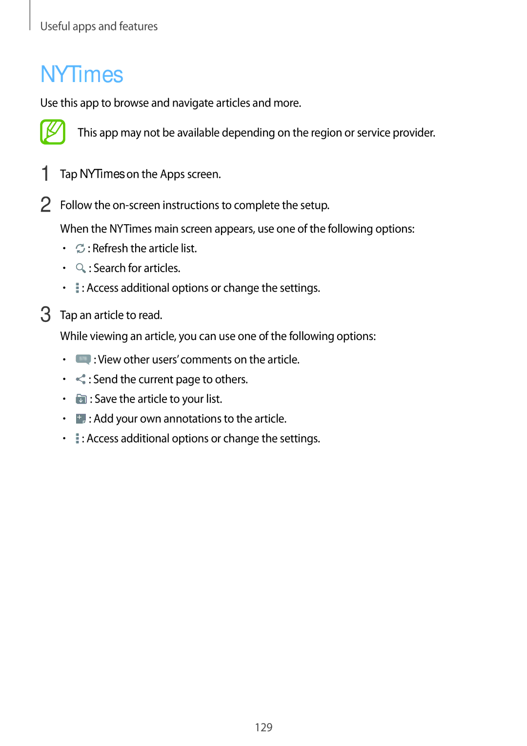 Samsung SM-T700 user manual NYTimes 