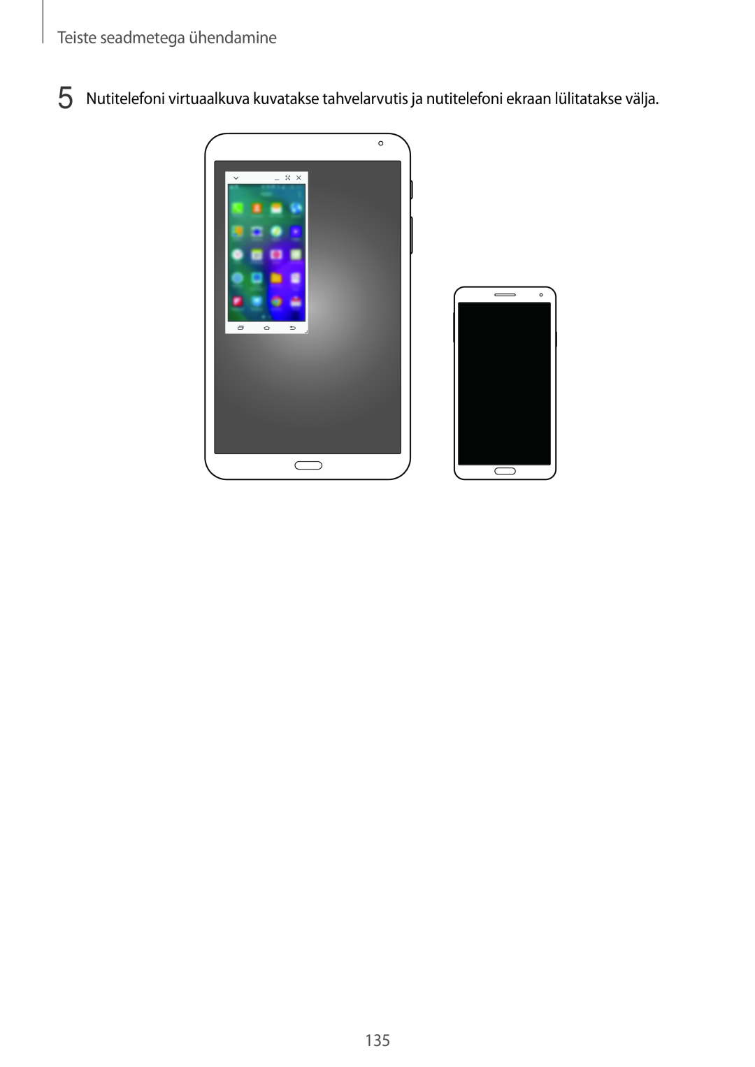Samsung SM-T700NTSASEB, SM-T700NZWASEB manual Teiste seadmetega ühendamine 