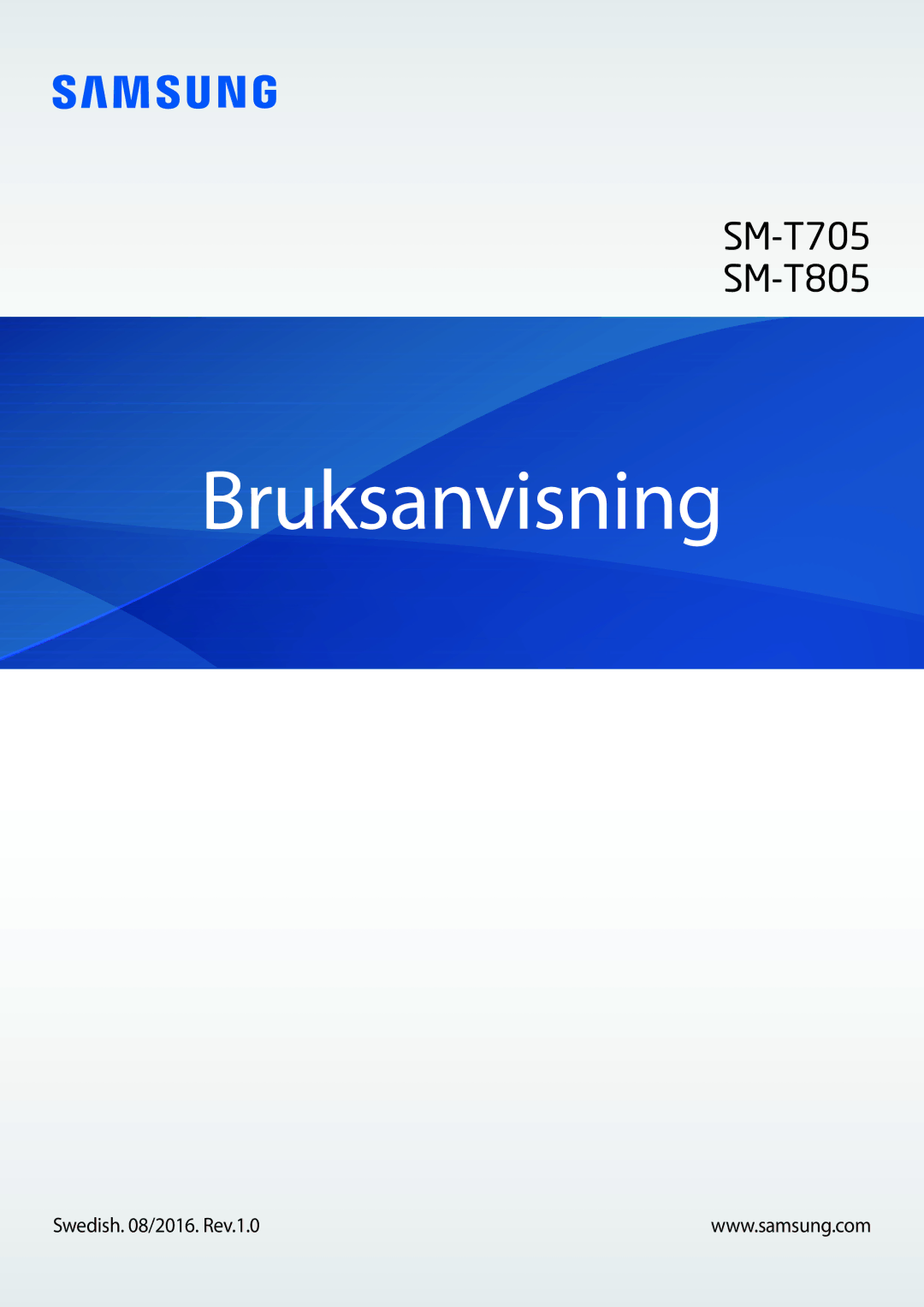 Samsung SM-T805NTSENEE, SM-T805NTSANEE, SM-T805NLSANEE, SM-T805NZWANEE manual Brukerhåndbok, Norwegian /2015. Rev.1.1 