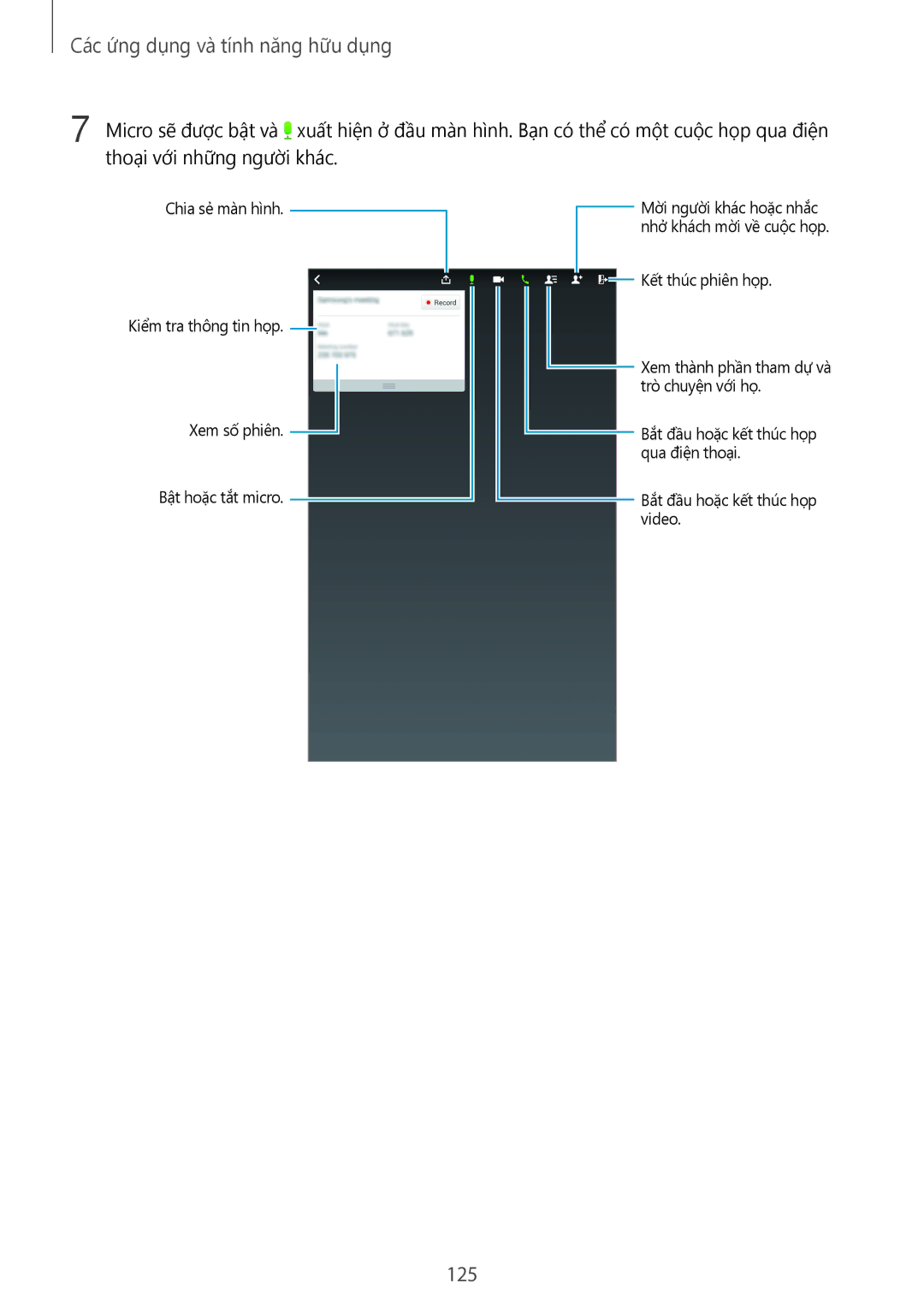 Samsung SM-T705NZWAXXV, SM-T705NTSAXXV manual 125 