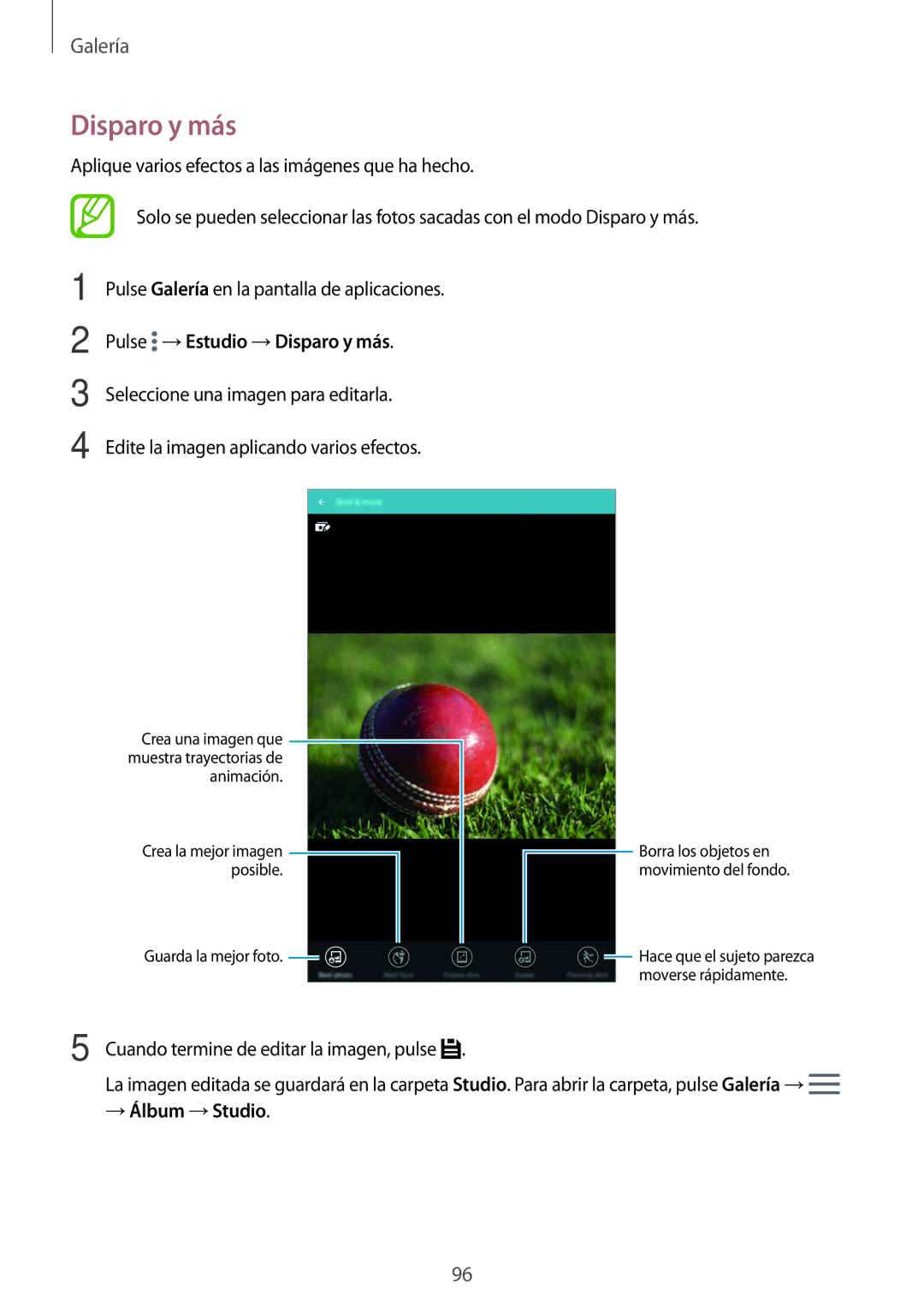 Samsung SM-T705NZWATPH, SM-T705NTSATPH, SM-T705NZWADBT, SM-T705NZWAITV, SM-T705NZWAPHE manual Crea la mejor imagen posible 