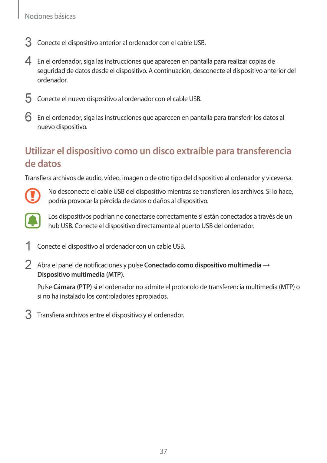 Samsung SM-T710NZWEPHE, SM-T710NZKEPHE manual Nociones básicas 