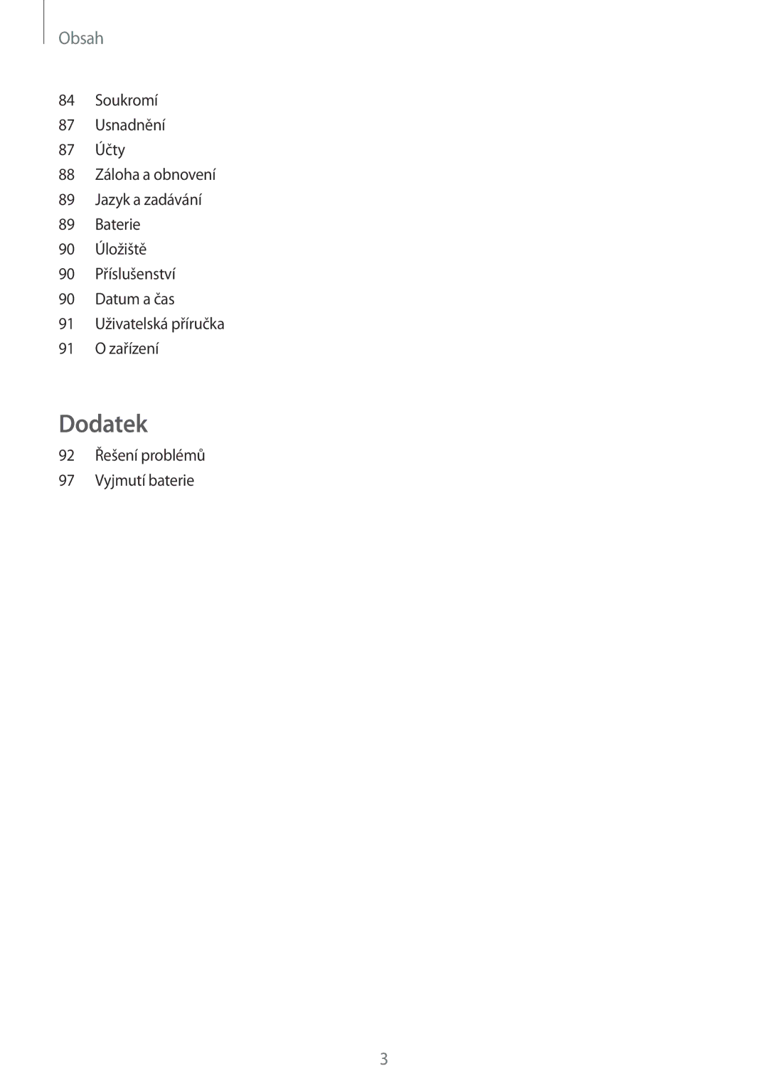 Samsung SM-T813NZKEXEZ, SM-T713NZKEXEZ manual Dodatek 