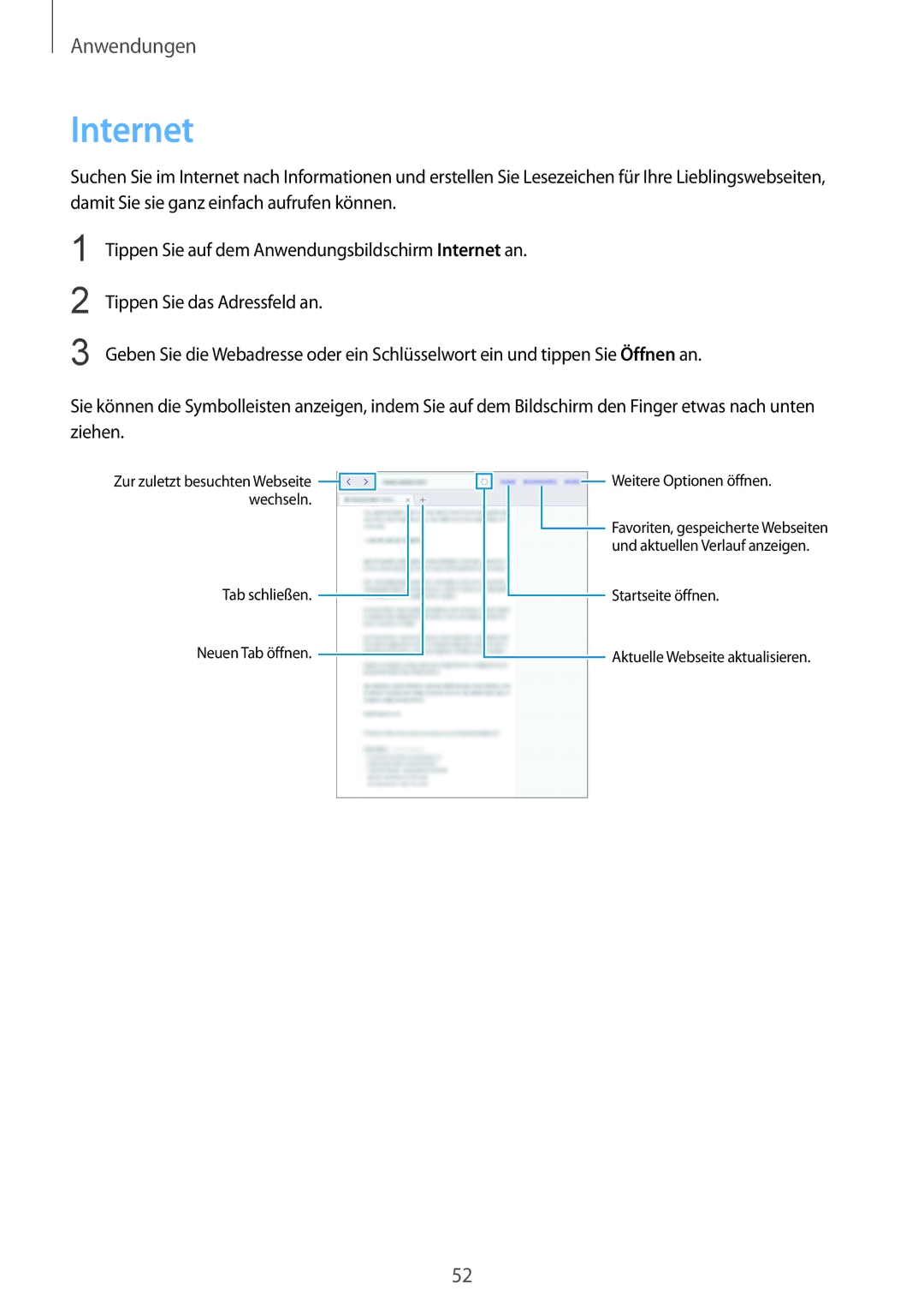 Samsung SM-T715NZKEDBT, SM-T715NZWEDBT manual Internet 