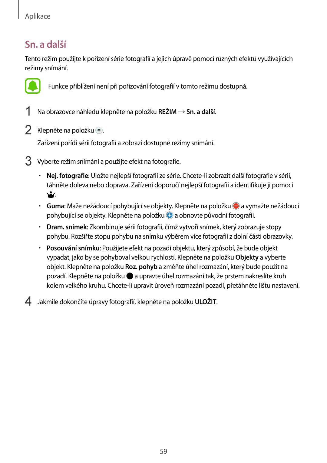 Samsung SM-T715NZWEEUR, SM-T715NZKEXEZ, SM-T715NZKEXEH, SM-T715NZKEPAN, SM-T715NZWEXSK, SM-T715NZWEXEZ manual Sn. a další 