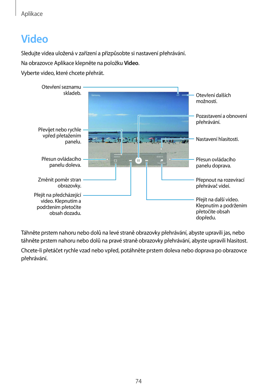 Samsung SM-T715NZKEPAN, SM-T715NZKEXEZ, SM-T715NZKEXEH, SM-T715NZWEXSK, SM-T715NZWEXEZ, SM-T715NZWEEUR, SM-T715NZDEXEO Video 