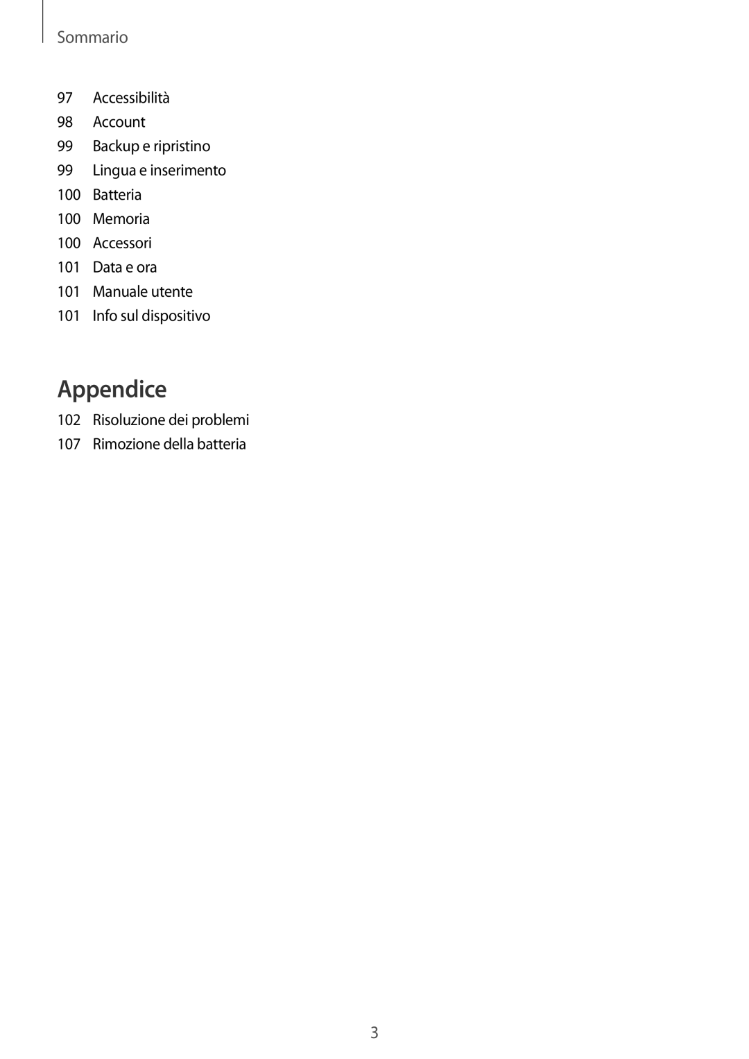 Samsung SM-T715NZDEITV, SM-T715NZWEDBT, SM-T715NZKEXEO, SM-T715NZWEITV, SM-T715NZKEITV manual Appendice 