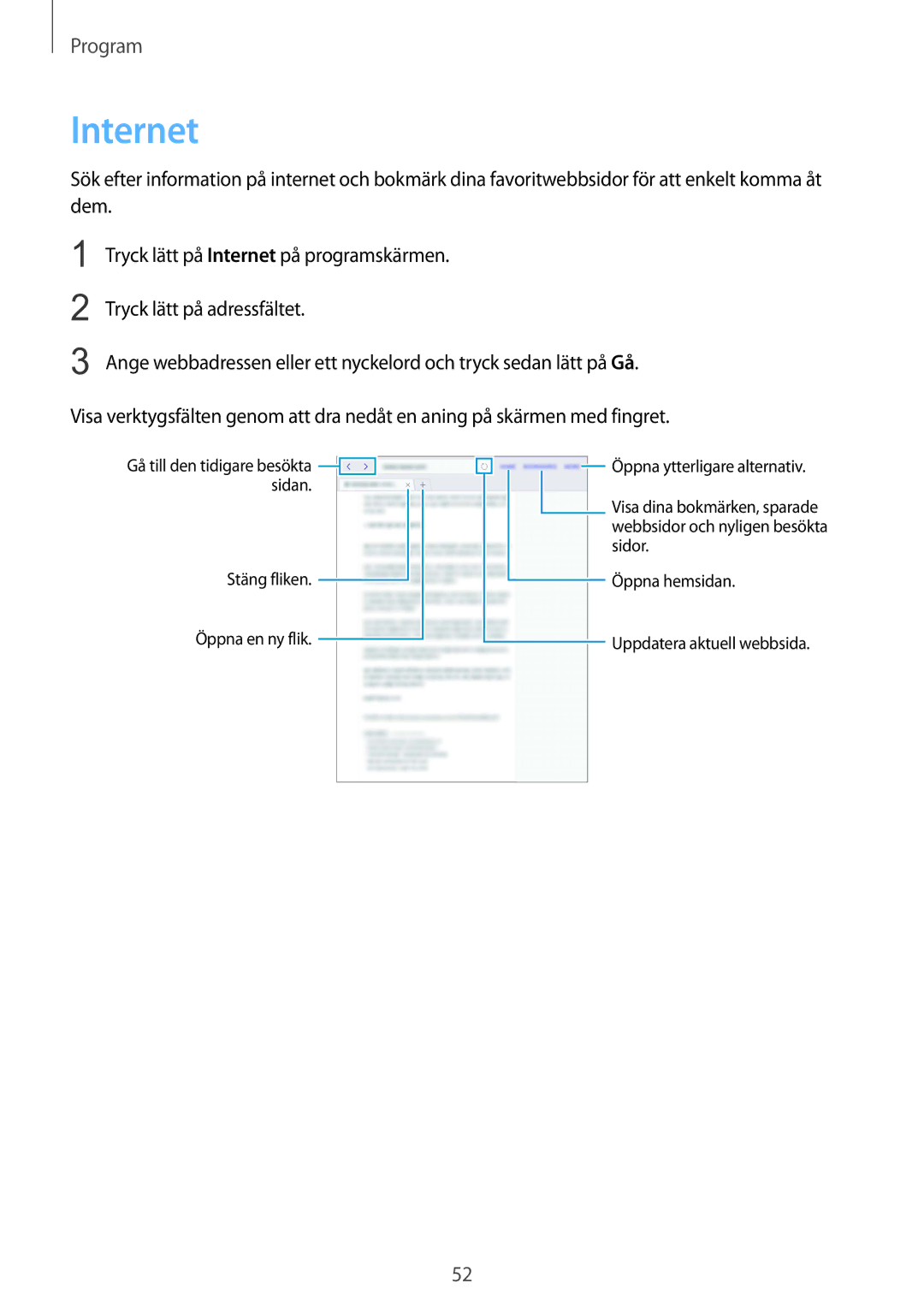 Samsung SM-T715NZWENEE manual Internet 