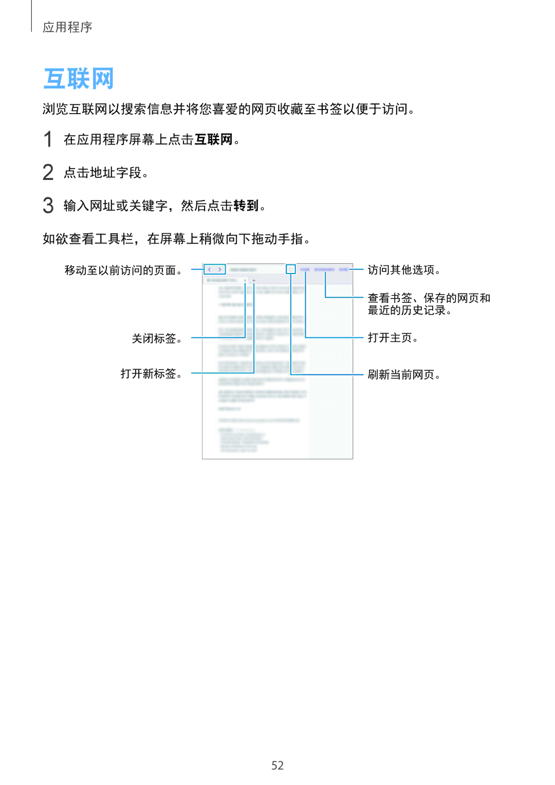 Samsung SM-T715YZDEXXV, SM-T715YZKEXXV, SM-T715YZWEXXV manual 互联网 