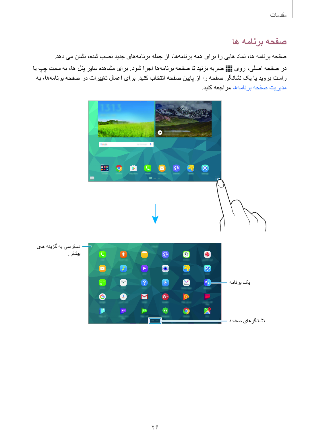 Samsung SM-T805NTSATHR, SM-T805NTSAEGY, SM-T805NTSAKSA, SM-T805NTSAAFR, SM-T805NTSAECT, SM-T805NTSALYS manual اه همانرب هحفص 