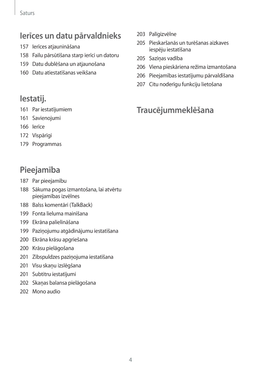 Samsung SM-T805NTSASEB, SM-T805NZWASEB, SM-T805NHAASEB manual Iestatīj 