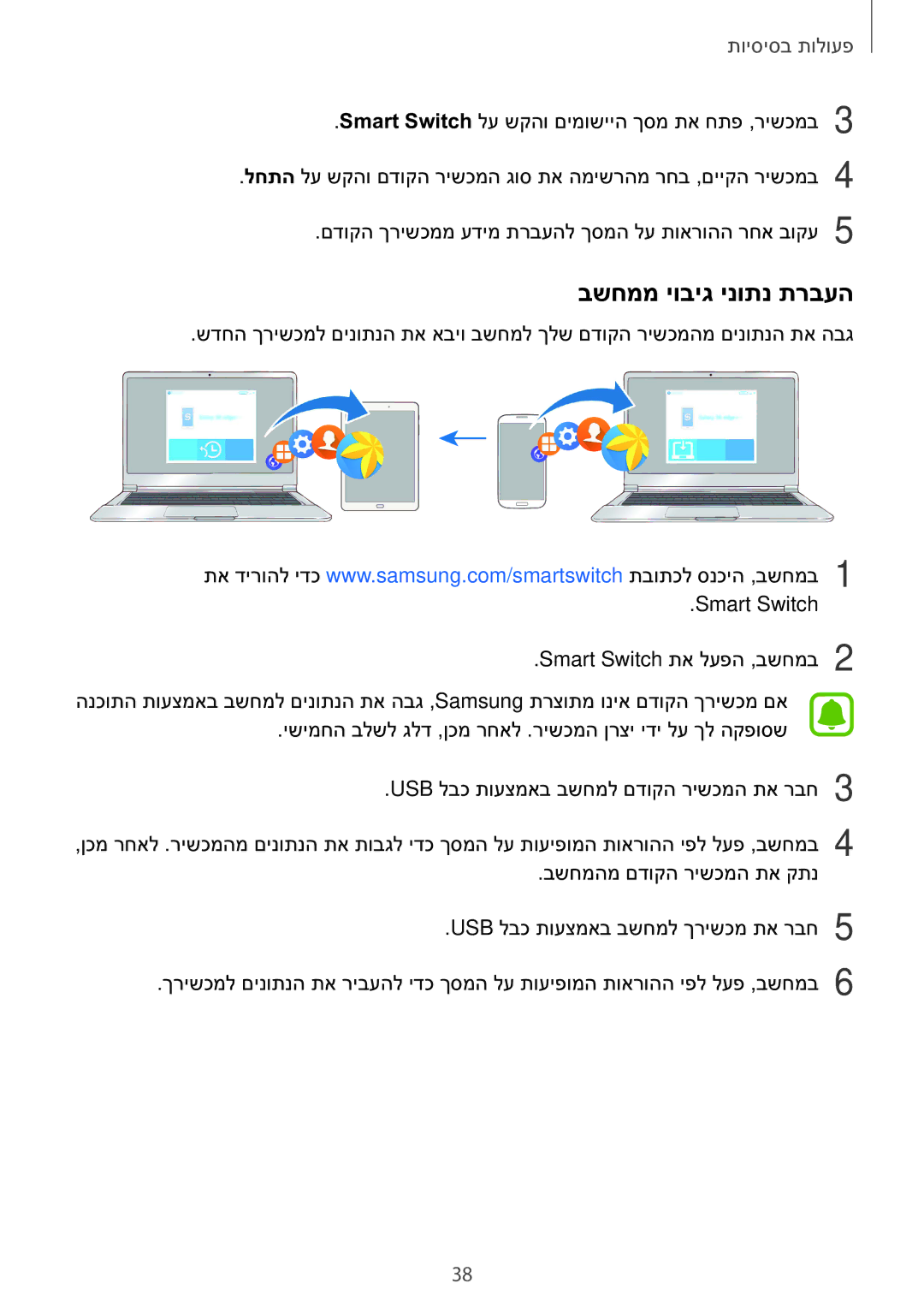 Samsung SM-T810NZKEILO manual בשחממ יוביג ינותנ תרבעה 