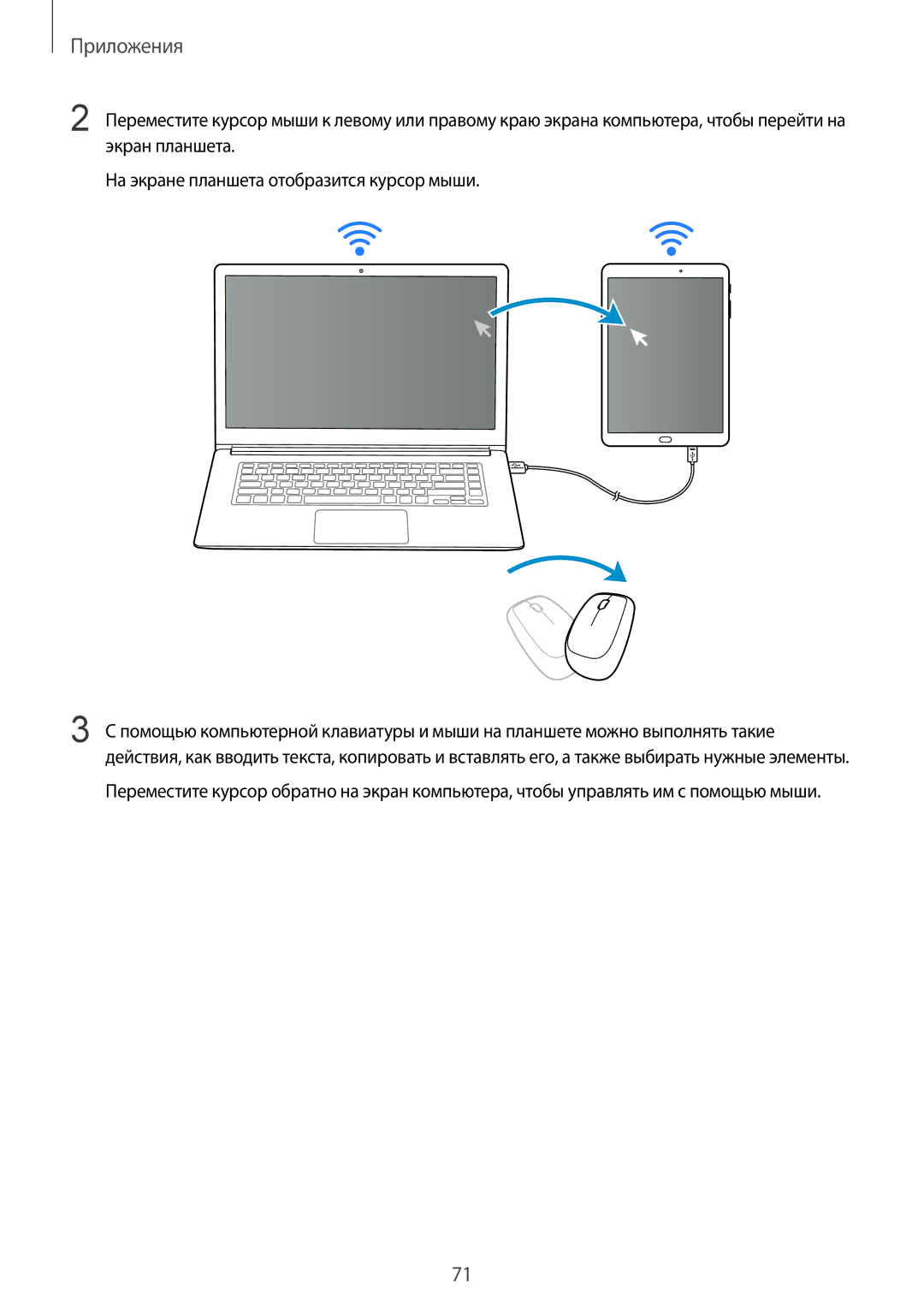 Samsung SM-T815NZKESEB, SM-T815NZDESEB, SM-T815NZWESEB, SM-T815NZKESER, SM-T815NZWESER manual Приложения 