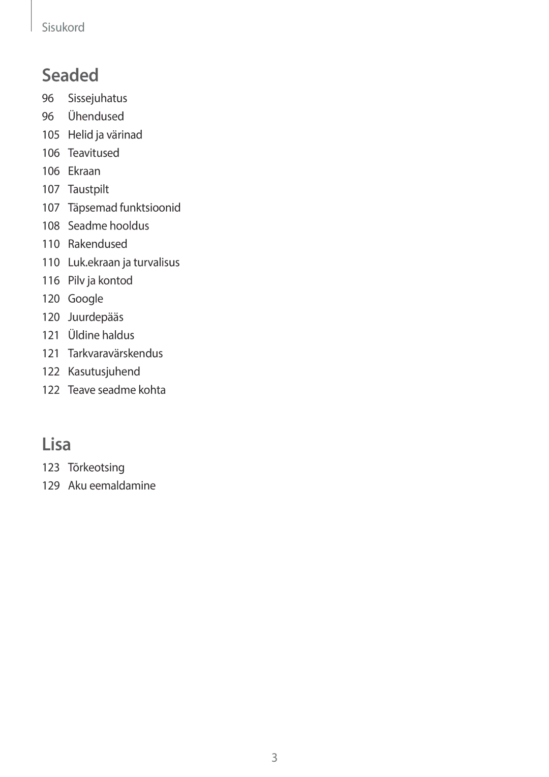 Samsung SM-T815NZDESEB, SM-T815NZKESEB, SM-T815NZWESEB manual Lisa 