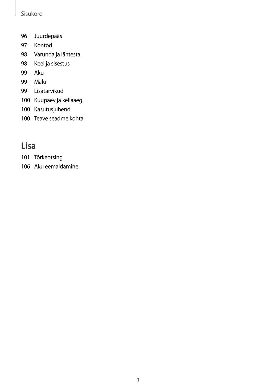 Samsung SM-T815NZDESEB, SM-T815NZKESEB, SM-T815NZWESEB manual Lisa 