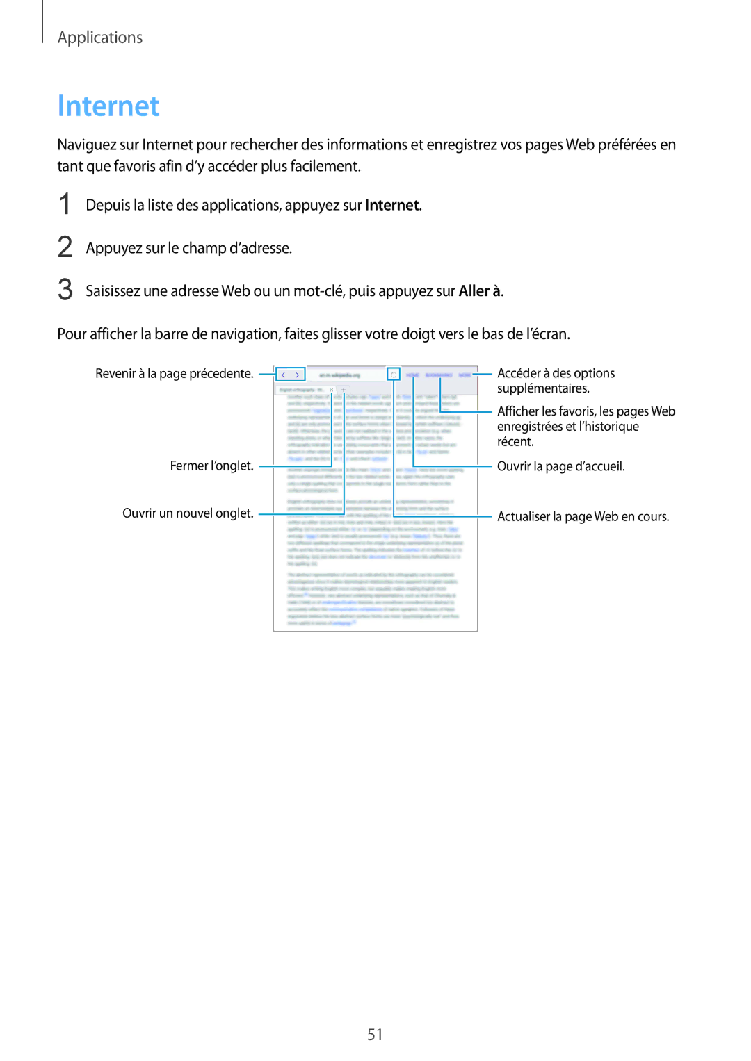 Samsung SM-T815NZWEXEF manual Internet 