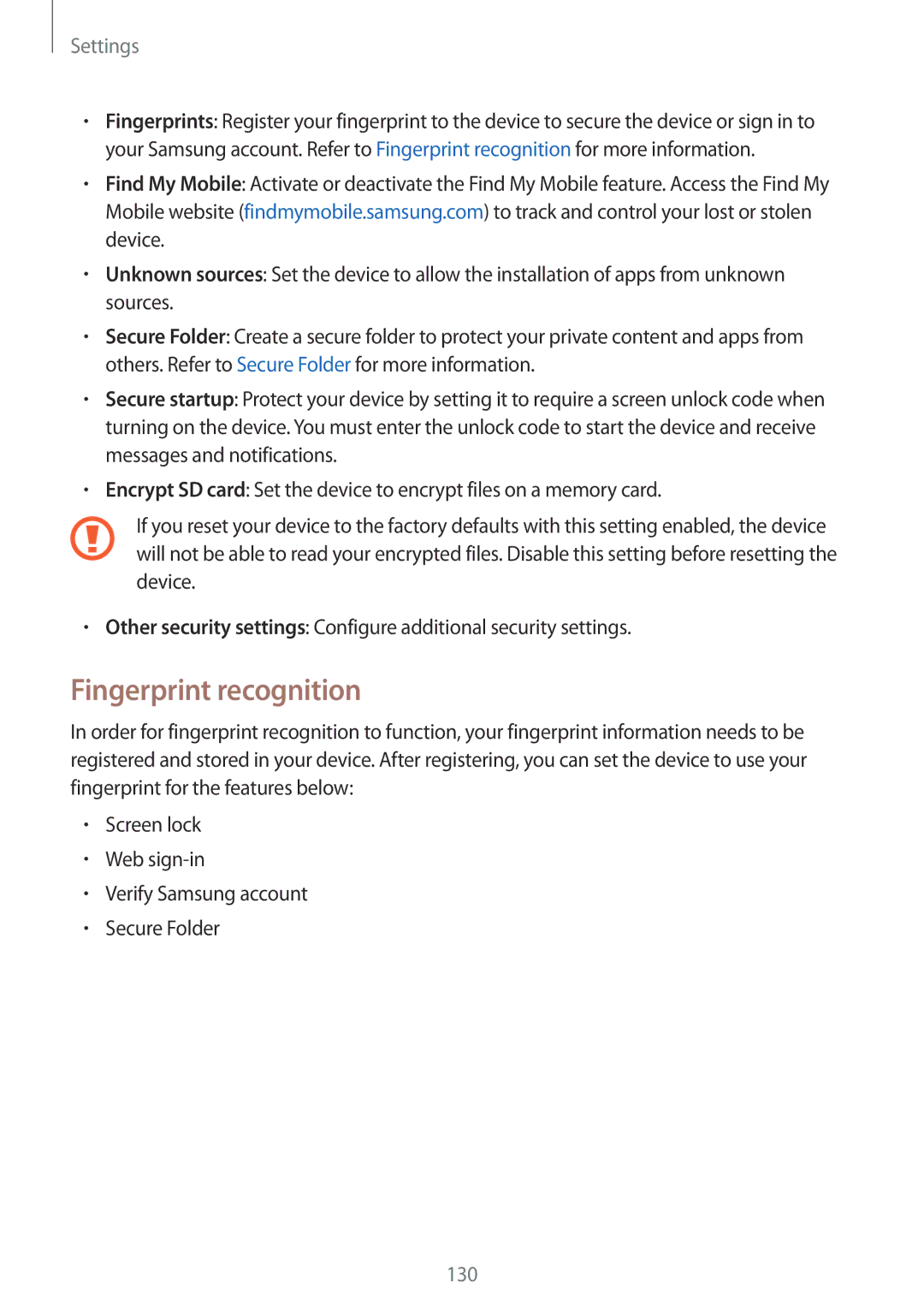 Samsung SM-T825NZKASER, SM-T825NZKADBT, SM-T825NZSADBT, SM-T825NZSAXEF, SM-T825NZKAXEF, SM-T825NZSAITV Fingerprint recognition 