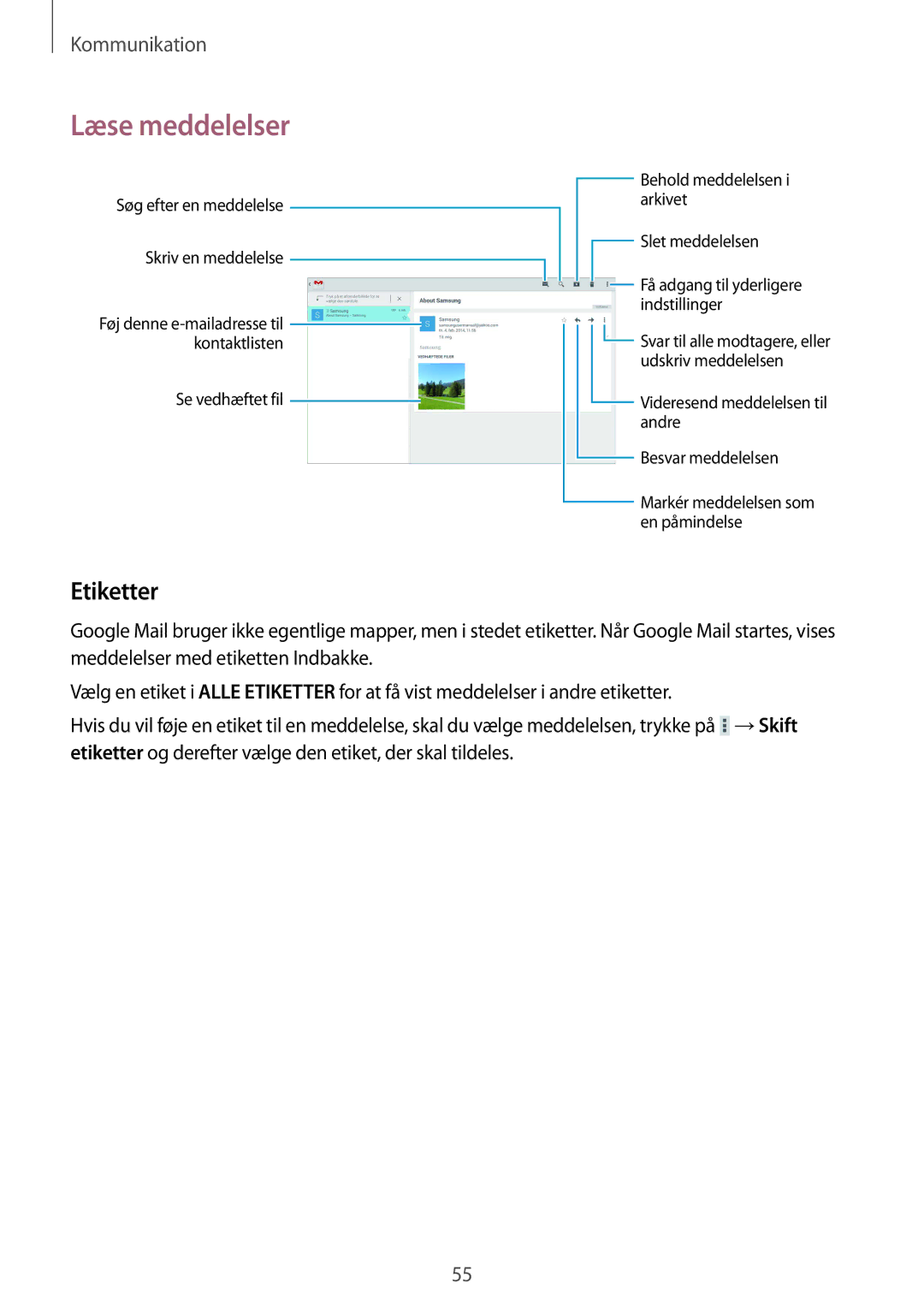 Samsung SM-T9000ZWANEE, SM-T9000ZKANEE manual Etiketter 