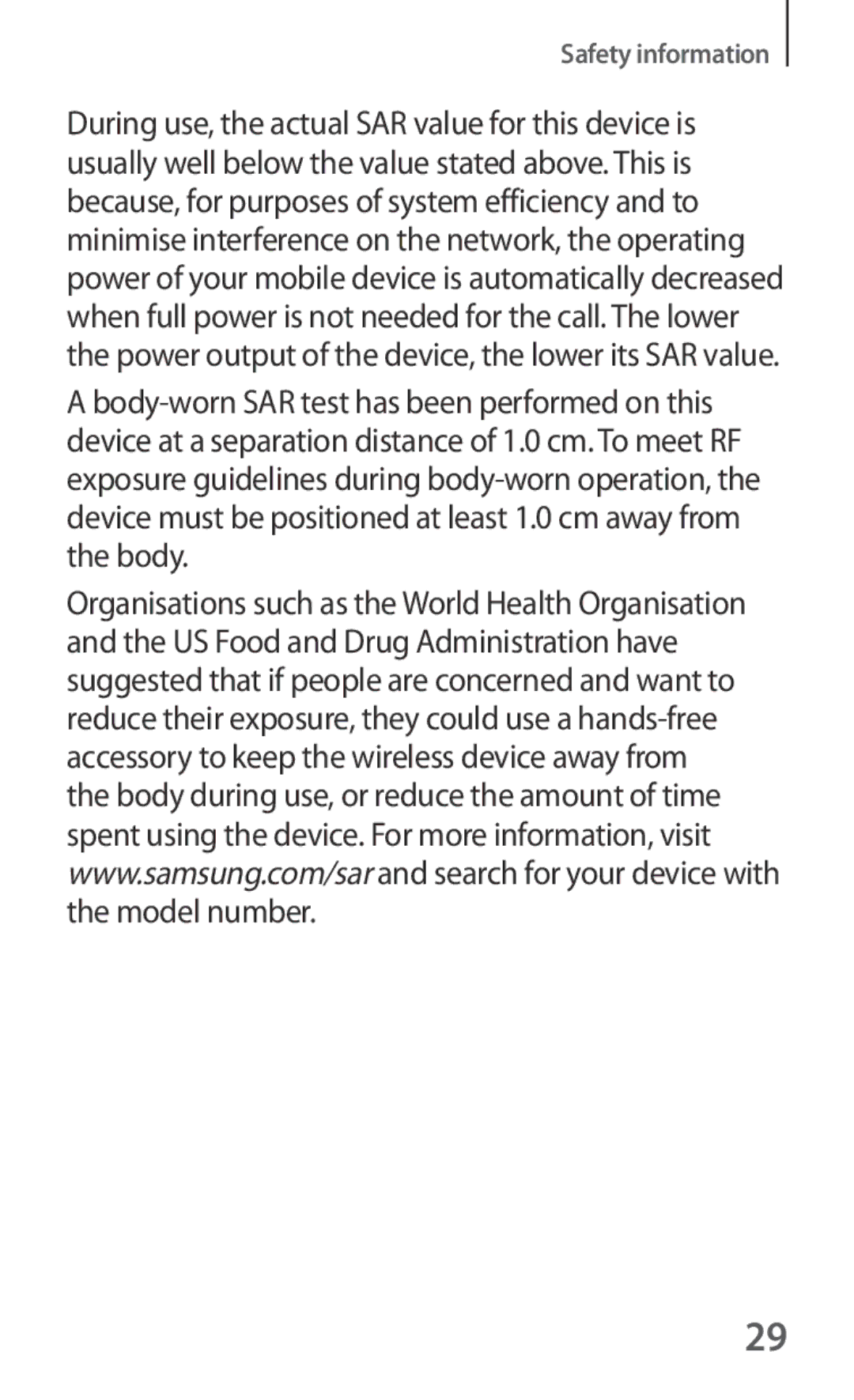 Samsung SM-V101FDWAKSA, SM-V101FDWADBT, SM-V101FDWAPAK, SM-V101FDWAXSG, SM-V101FDWAVDC, SM-V101FDWAATO manual Safety information 